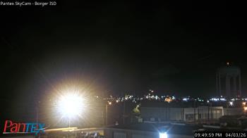 Weather camera view of Borger ISD.