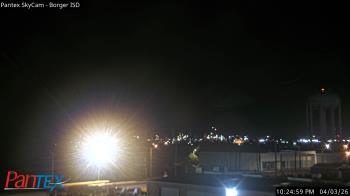 Weather camera view of Borger ISD.