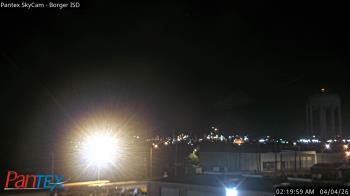 Weather camera view of Borger ISD.