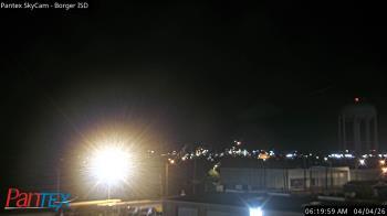 Weather camera view of Borger ISD.