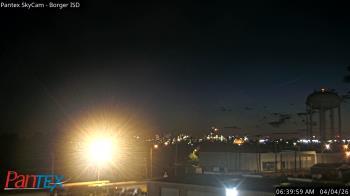 Weather camera view of Borger ISD.