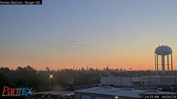 Weather camera view of Borger ISD.