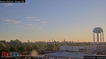 Weather camera view of Borger ISD.