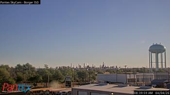 Weather camera view of Borger ISD.