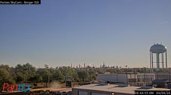 Weather camera view of Borger ISD.