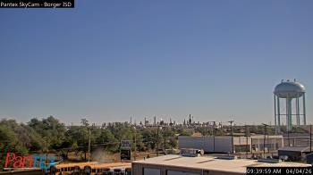 Weather camera view of Borger ISD.