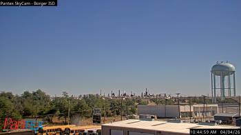 Weather camera view of Borger ISD.