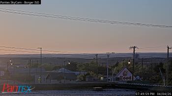Weather camera view of Borger ISD.