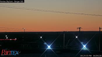 Weather camera view of Borger ISD.