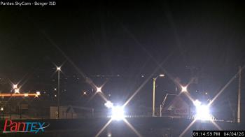 Weather camera view of Borger ISD.