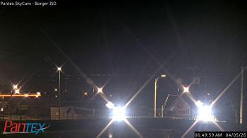 Weather camera view of Borger ISD.
