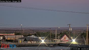 Weather camera view of Borger ISD.