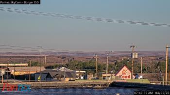 Weather camera view of Borger ISD.