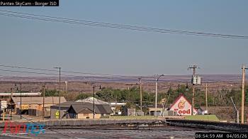 Weather camera view of Borger ISD.