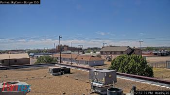 Weather camera view of Borger ISD.