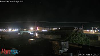 Weather camera view of Borger ISD.