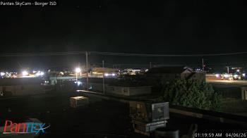 Weather camera view of Borger ISD.