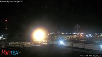 Weather camera view of Borger ISD.