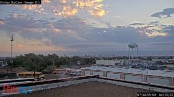 Weather camera view of Borger ISD.