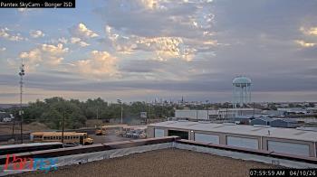 Weather camera view of Borger ISD.