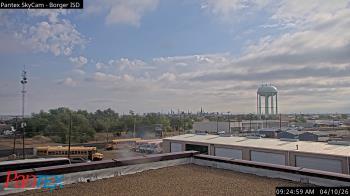 Weather camera view of Borger ISD.