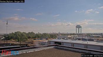 Weather camera view of Borger ISD.