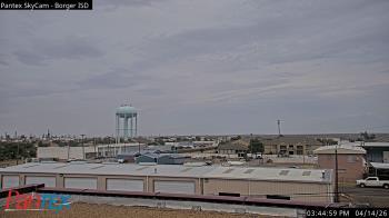 Weather camera view of Borger ISD.