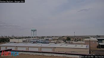 Weather camera view of Borger ISD.