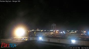 Weather camera view of Borger ISD.