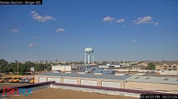 Weather camera view of Borger ISD.
