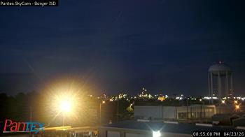 Weather camera view of Borger ISD.