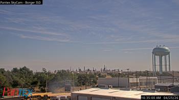 Weather camera view of Borger ISD.