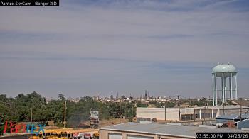 Weather camera view of Borger ISD.
