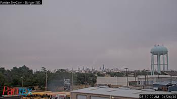 Weather camera view of Borger ISD.