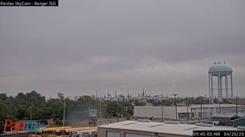 Weather camera view of Borger ISD.