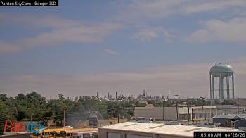 Weather camera view of Borger ISD.