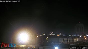 Weather camera view of Borger ISD.