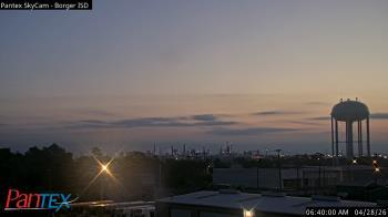 Weather camera view of Borger ISD.