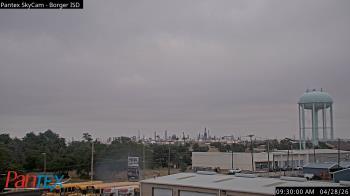 Weather camera view of Borger ISD.