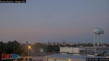 Weather camera view of Borger ISD.