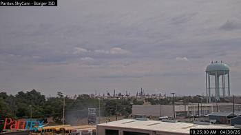 Weather camera view of Borger ISD.