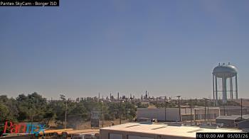 Weather camera view of Borger ISD.
