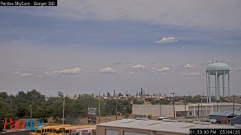 Weather camera view of Borger ISD.
