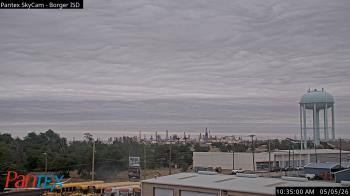 Weather camera view of Borger ISD.