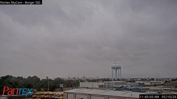Weather camera view of Borger ISD.