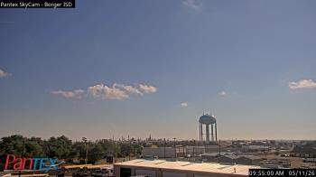 Weather camera view of Borger ISD.