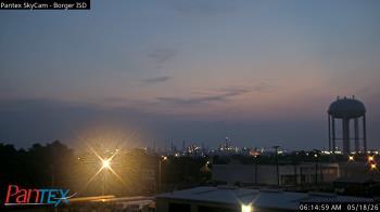 Weather camera view of Borger ISD.