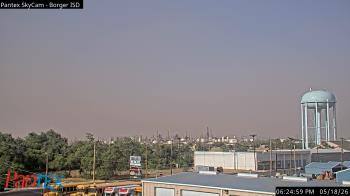 Weather camera view of Borger ISD.