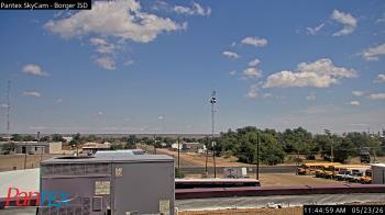 Weather camera view of Borger ISD.