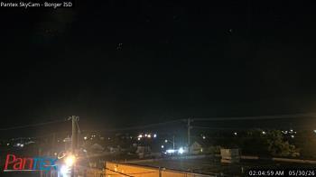 Weather camera view of Borger ISD.
